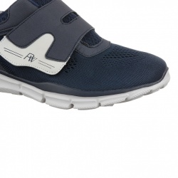 Pantofi sport ortopedici  bleumarin barbati PodoWell Vercors fabrucati din materiale rezistente