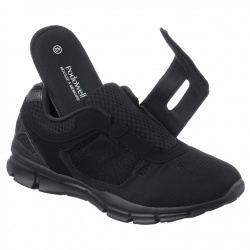 Pantofi sport ortopedici negri barbati PodoWell Vercors reglabili cu arici velcro