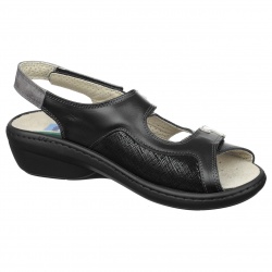 Sandale ortopedice piele naturala si stretch PodoWell Damia